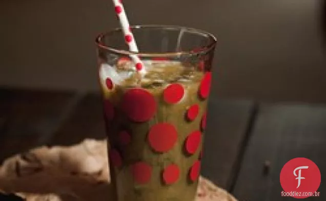 Smoothie Verde De Reciclagem De Inverno