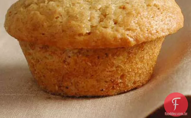 Muffins De Banana Com Ponto De Açúcar