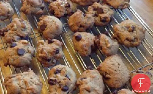 Biscoitos de chocolate com manteiga de amendoim III