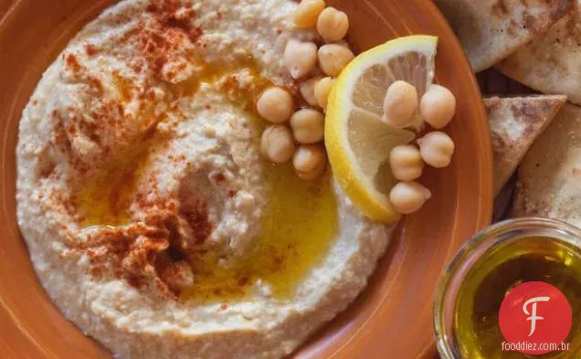 Hummus com pressa