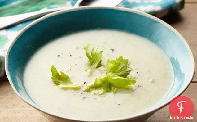 Sopa De Alho-Poró De Batata