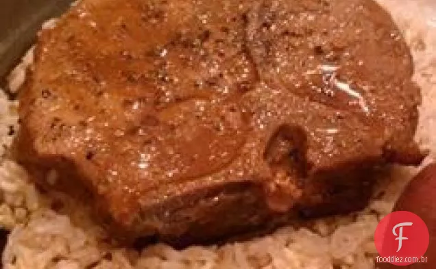Assar Costeleta De Porco Ao Estilo Asiático