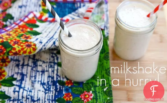 Manteiga De Amendoim, Banana E Milkshake De Aveia