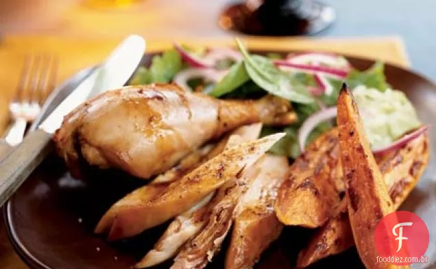 Frango Assado Com Cidra