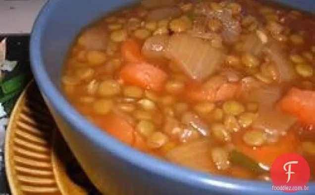 Sopa de lentilha III