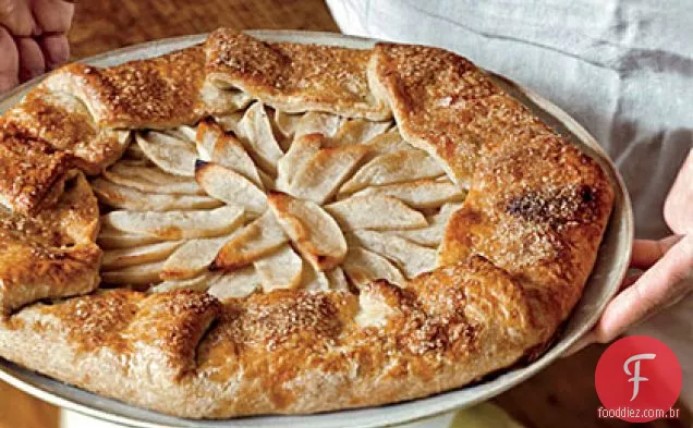 Torta De Maçã De Forma Livre