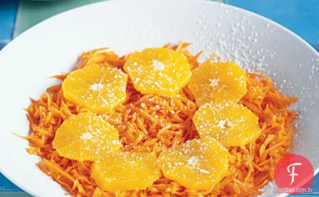 Salada de cenoura e laranja