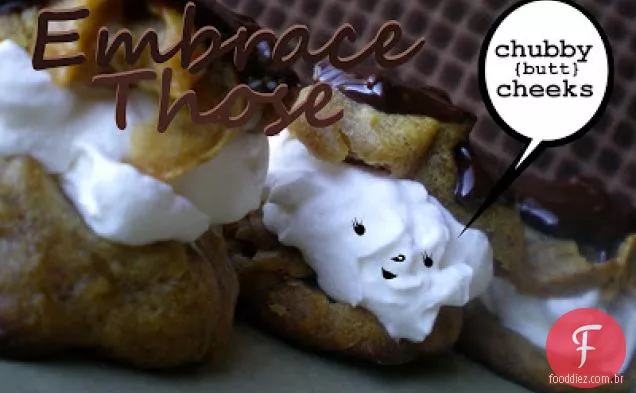 Puffs De Creme De Manteiga De Amendoim