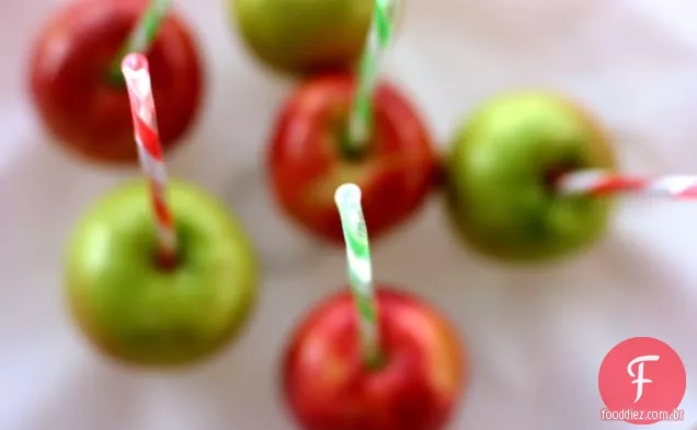 Manteiga De Amendoim Caramelo Maçãs