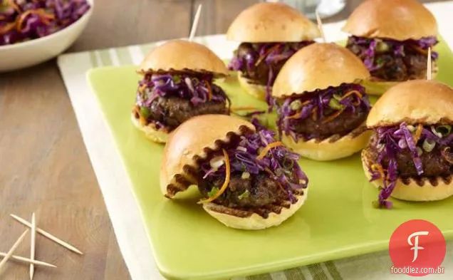 Carne e Feijão Preto Sliders