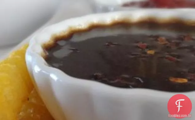 Molho para churrasco com calor atrasado