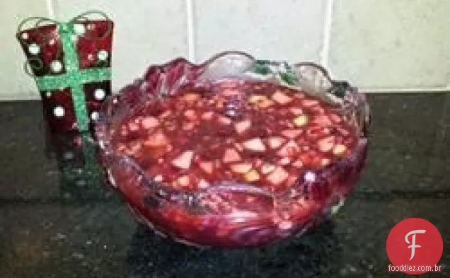 Salada Do Cranberry Do Partido