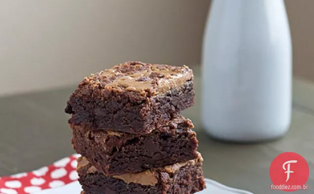 Manteiga De Amendoim Kahlua Brownies