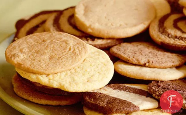 Biscoitos Básicos De Açúcar Icebox