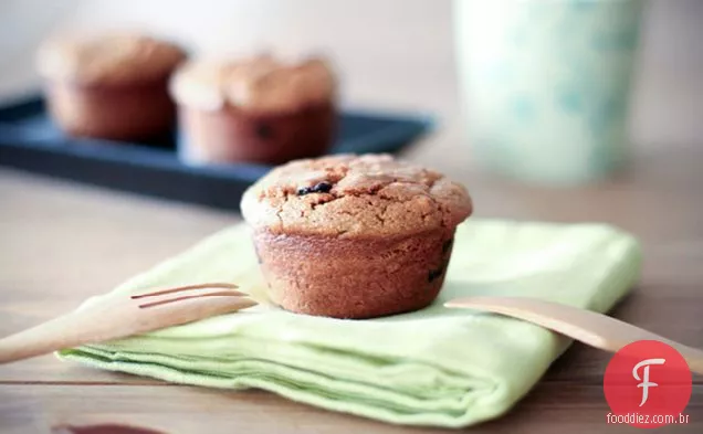 Muffins De Manteiga De Amendoim