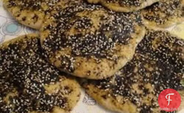 Pão Achatado Manaeesh