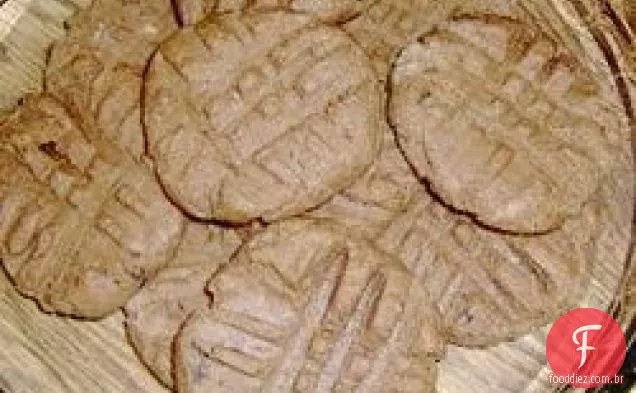 Biscoitos Saborosos Da Manteiga De Amendoim Do Chocolate