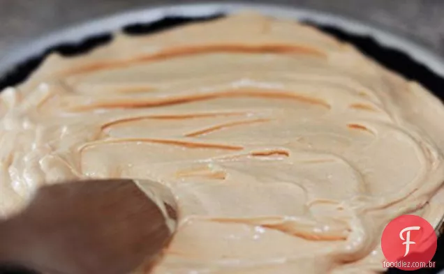 Torta De Manteiga De Amendoim Com Chocolate