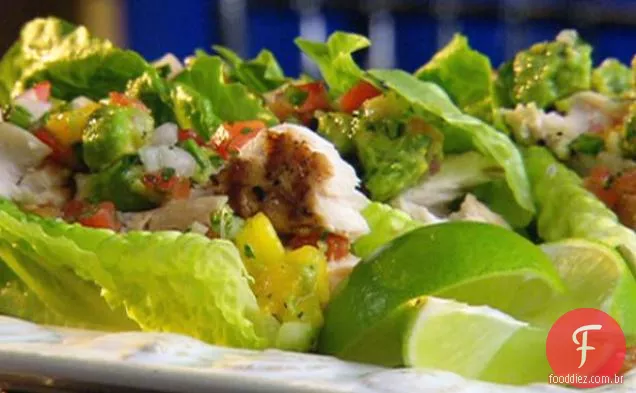 Wraps De Alface Mahi Mahi