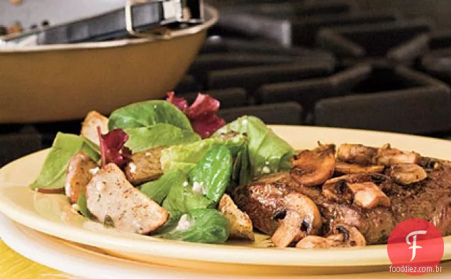 Bife Balsamico Com Cogumelos