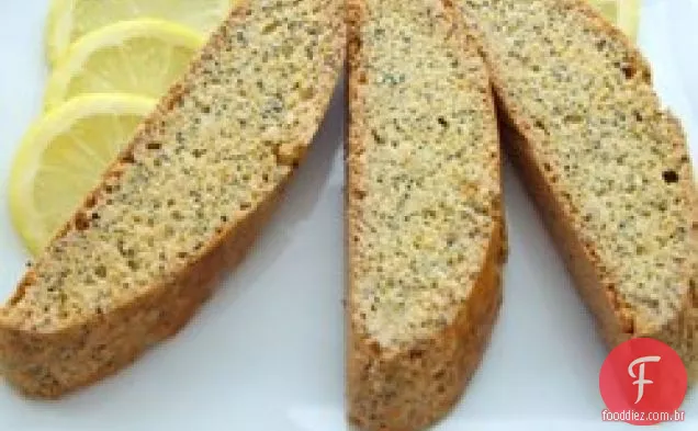 Sementes De Papoula De Limão Biscotti