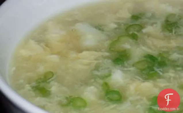 Sopa De Gota De Ovo Em Estilo Restaurante