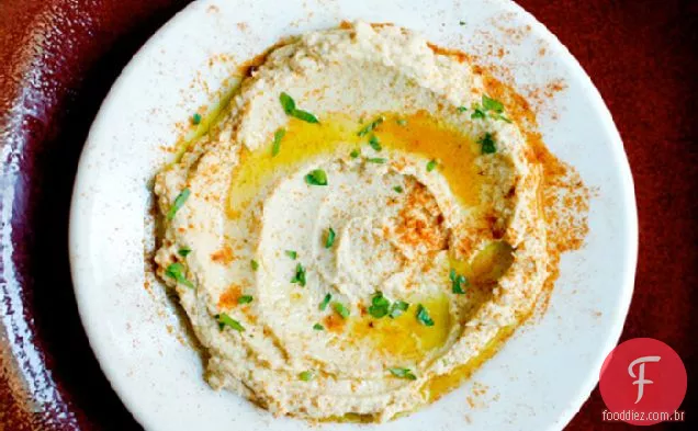 Hummus De Amendoim Cozido