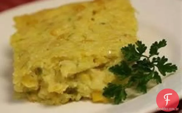 Esconda os vegetais, por favor! Caçarola de milho de abóbora e abobrinha de Verão
