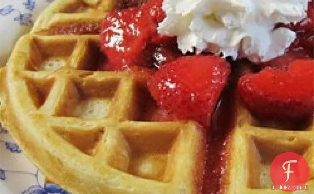 Waffles De Aveia Com Leitelho