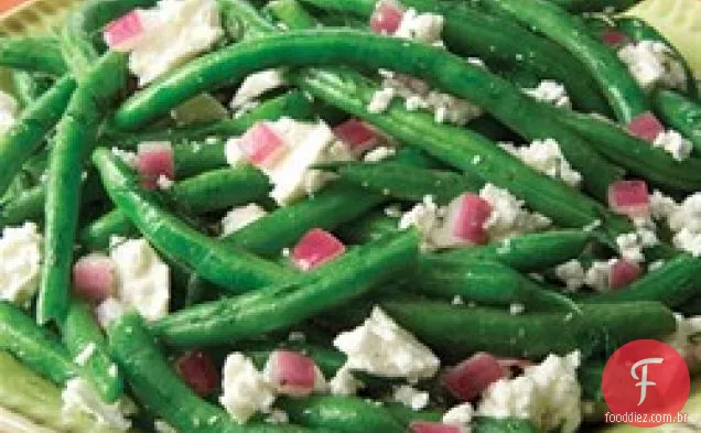 Salada de feijão verde e Feta de ATHENOS