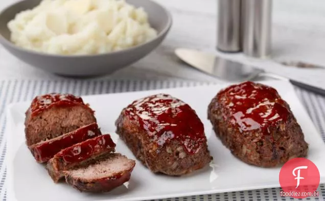 Pães De Carne Individuais