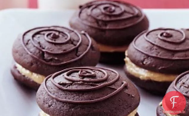 Manteiga De Amendoim Whoopie Pies