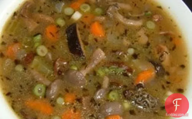 Sopa De Cogumelos Sem Creme