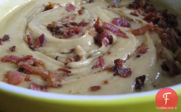 Manteiga De Amendoim Bacon Blondies