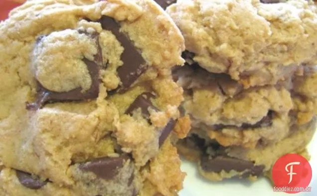Biscoitos De Chocolate Com Manteiga De Amendoim