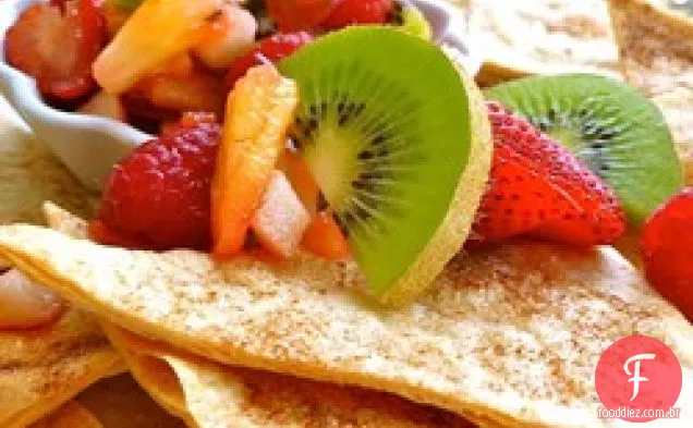 Annie's Fruit Salsa and Cinnamon Chips