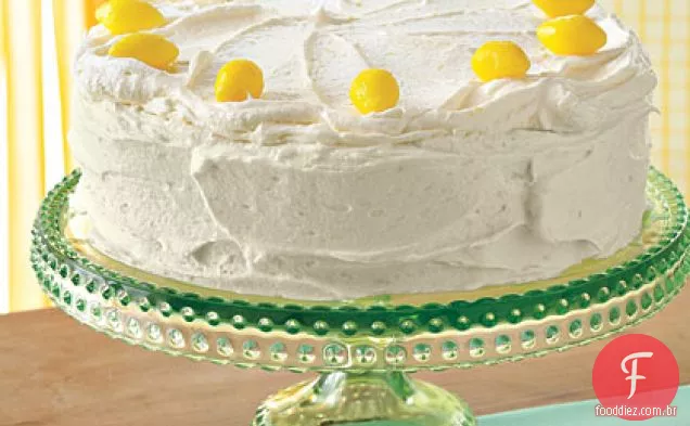 Bolo De Coalhada De Limão