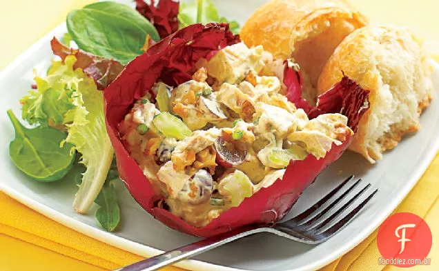 Salada De Frango Com Curry
