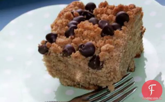 Bolo Streusel De Chocolate E Manteiga De Amendoim