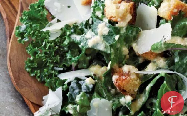Salada César Couve