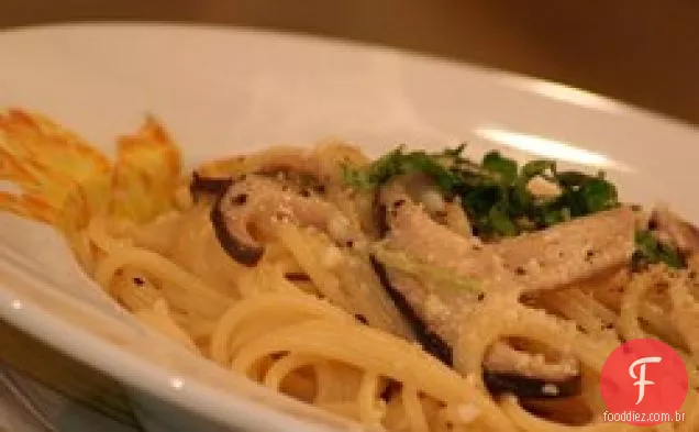 Shiitake Angel Hair Pasta