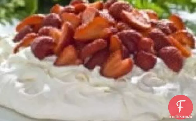 Morango Pavlova