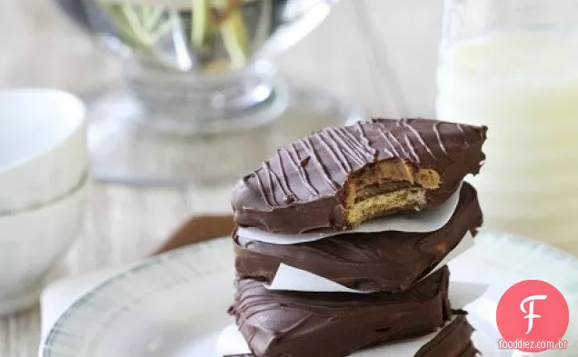 Sanduíches de manteiga de amendoim com chocolate da Disneyland