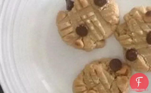 Biscoitos Perfeitos De Manteiga De Amendoim Sem Glúten
