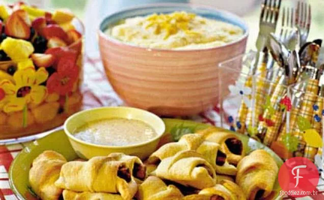 Grãos Rápidos De Queijo Duplo