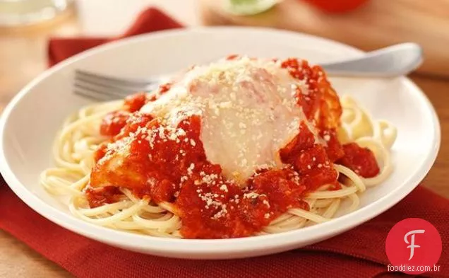 Fácil Frango Parmesão