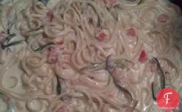 Fettuccini com abobrinha