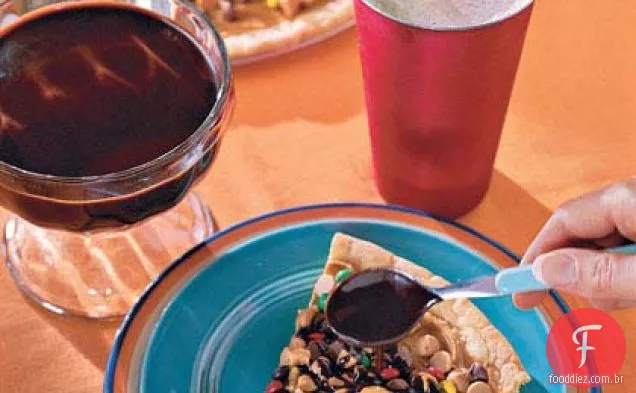 Chocolate-Manteiga De Amendoim Pizza