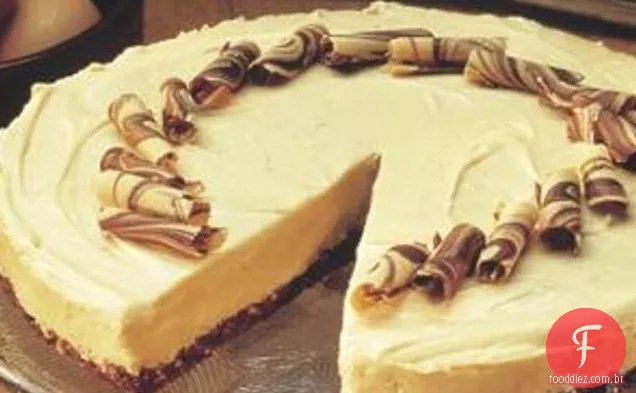 Cheesecake De Chocolate Com Manteiga de amendoim não assada