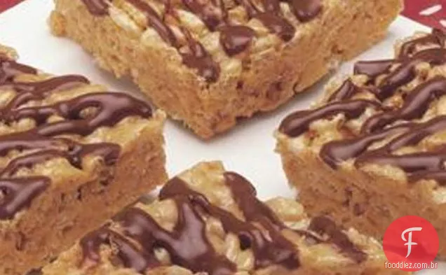 Manteiga De Amendoim Krispy Bites